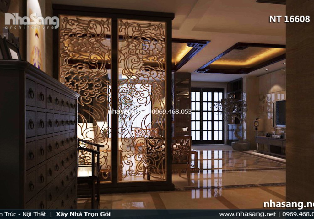 Thiết kế nội thất chung cư cao cấp phong cách Nhật Bản NT16608