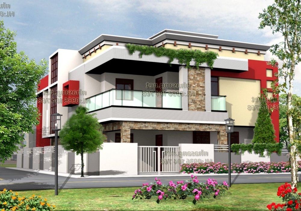 Thiết kế nhà ở 9x12m Biệt thự 2 tầng hiện đại BT14071