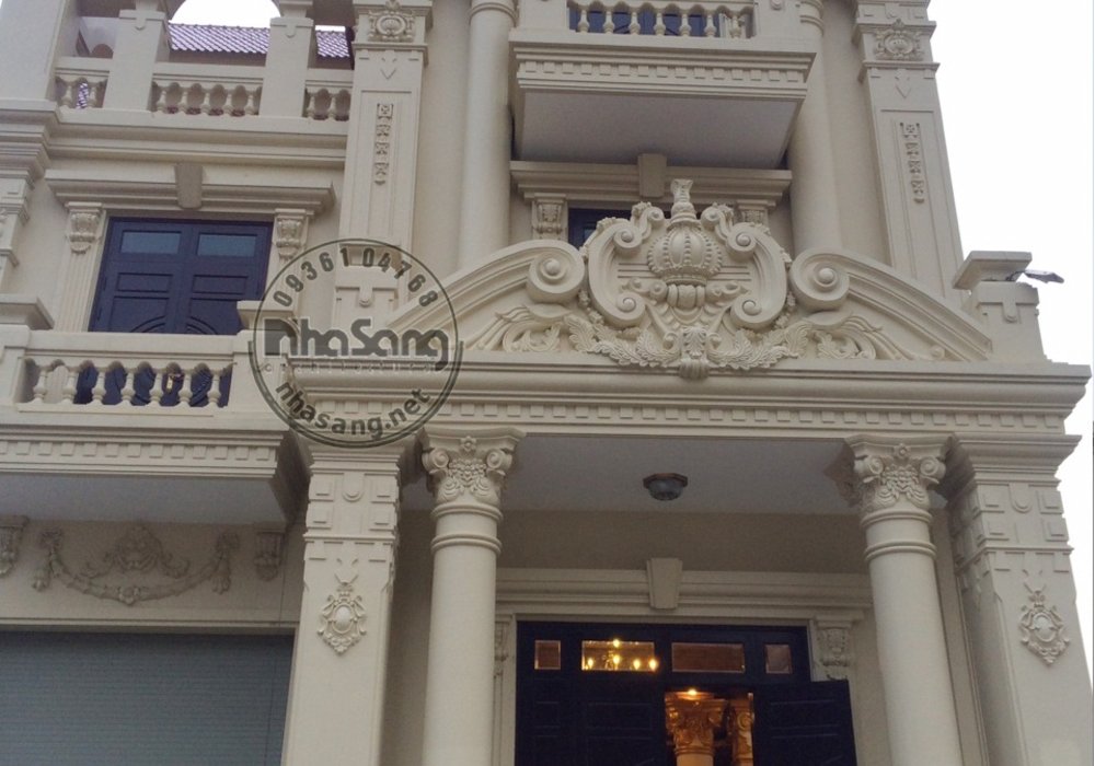 Biệt thự đẹp BT16001 - điểm nhấn kiến trúc tân cổ điển Pháp