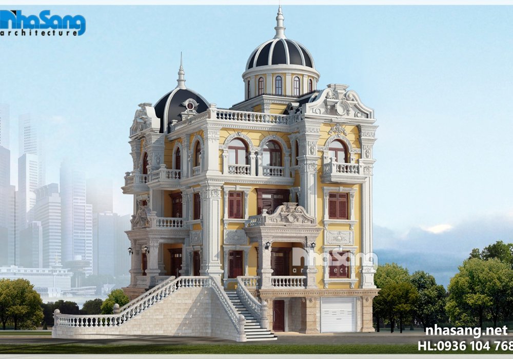 Biệt thự lâu đài 5 tầng giữa lòng Hà Nội của đại gia đồ cổ BT16015