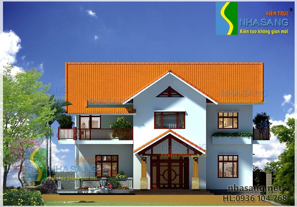 Nhà vườn Bắc Bộ hợp cảnh quê BT15076