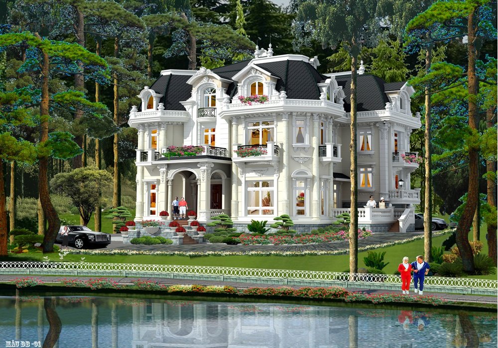 Mẫu biệt thự đẹp BT14048