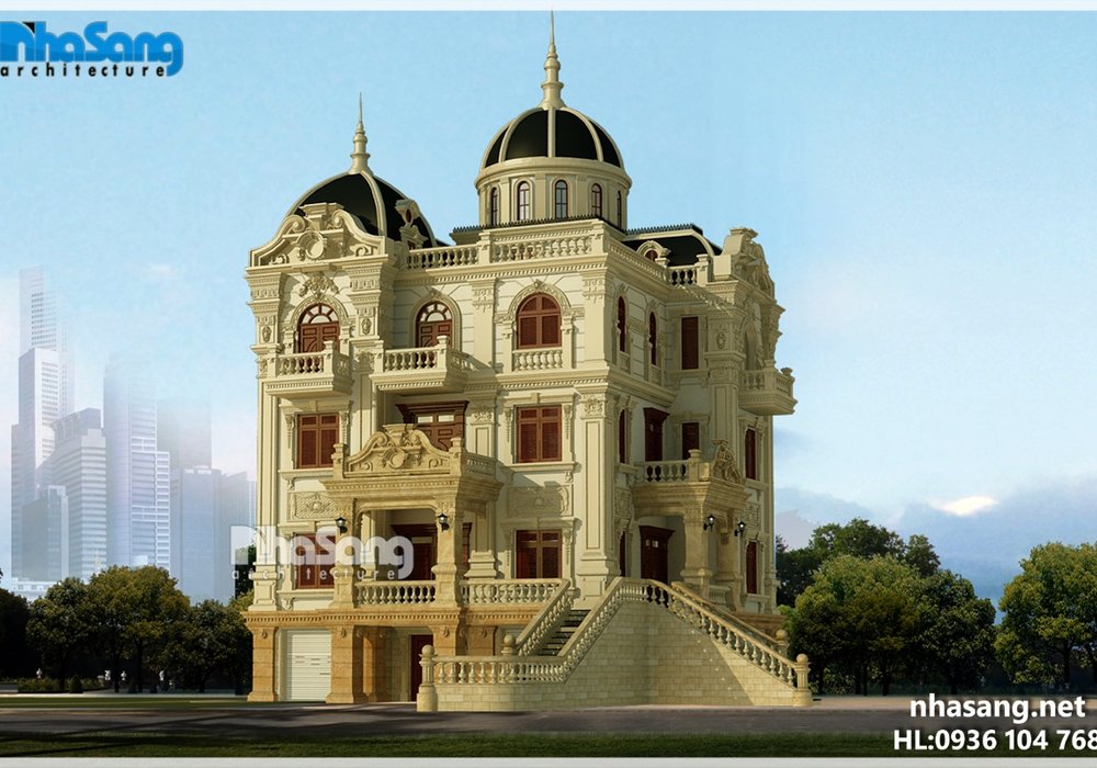 Biệt thự lâu đài 5 tầng giữa lòng Hà Nội của đại gia đồ cổ BT16015