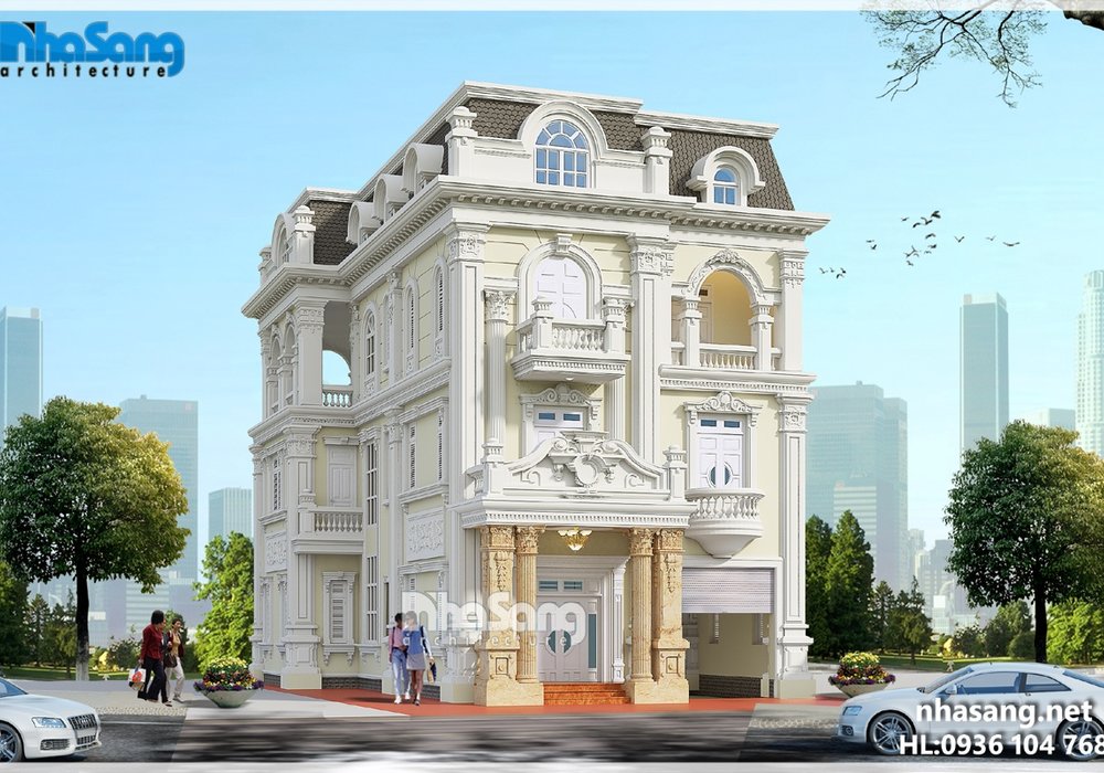 99 Biệt thự tân cổ điển Pháp | BST Biệt thự được yêu thích nhất