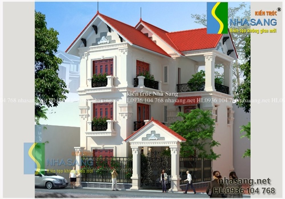 99 Biệt thự tân cổ điển Pháp | BST Biệt thự được yêu thích nhất