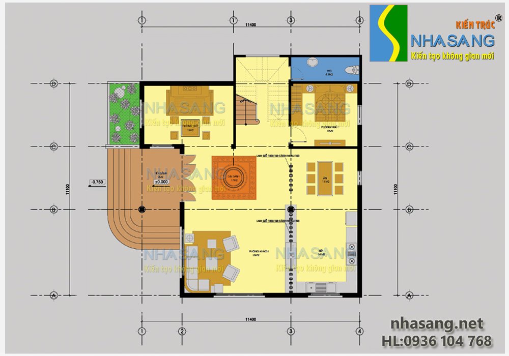 Biệt thự đẹp BT14052
