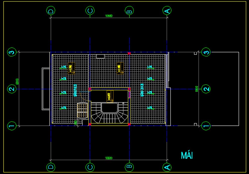Thiết kế Biệt thự kiểu nhà Ống BT14066 chú Phát Hà nội