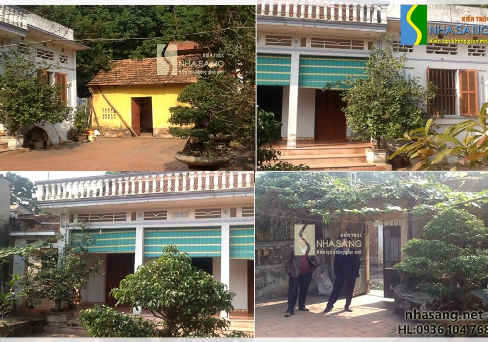 Biệt thự chữ L cải tạo từ nhà 3 gian xưa BT15129