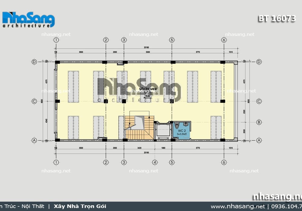 Biệt thự phố hiện đại mặt tiền 9m BT16072