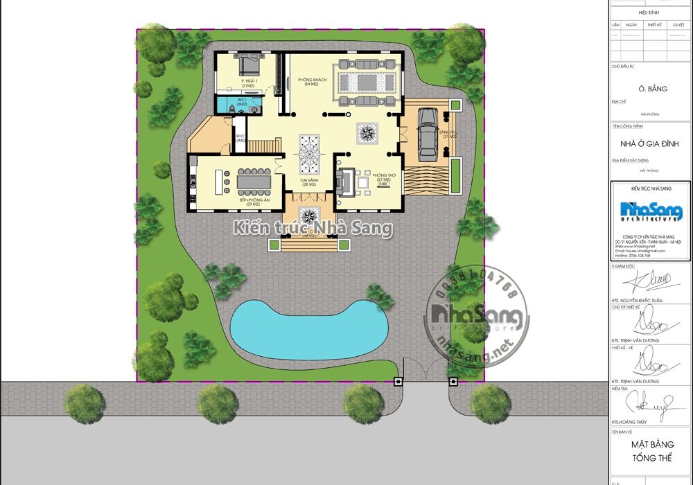 Thiết kế biệt thự tân cổ điển Châu Âu 3 tầng trên đất 900m2 BT19105