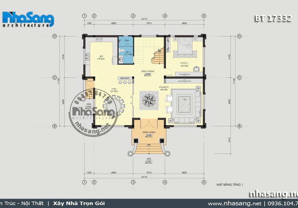 Biệt thự lâu đài hoành tráng tại Thanh Hóa BT17332