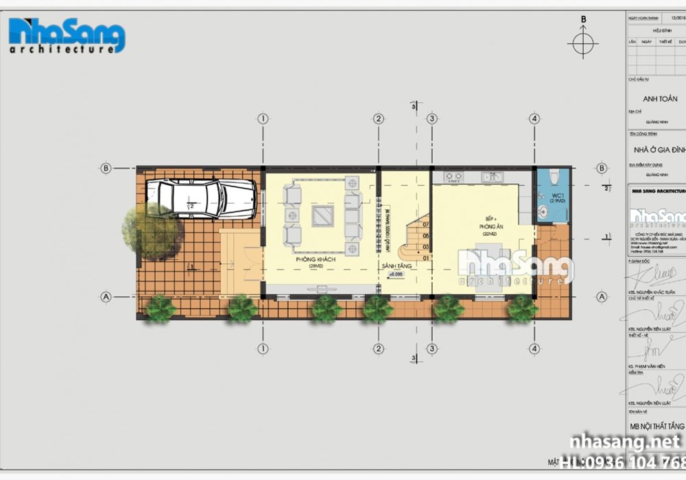 Mẫu nhà phố đẹp, hiện đại BT14192  chỉ 120m2