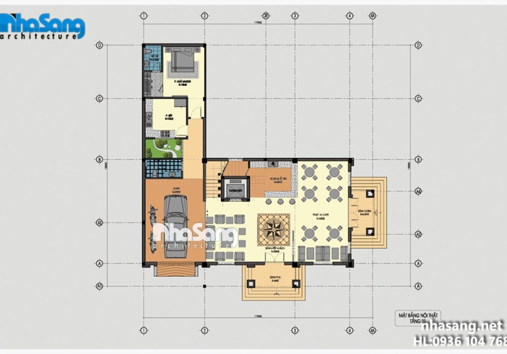 Thiết kế khách sạn BT15031