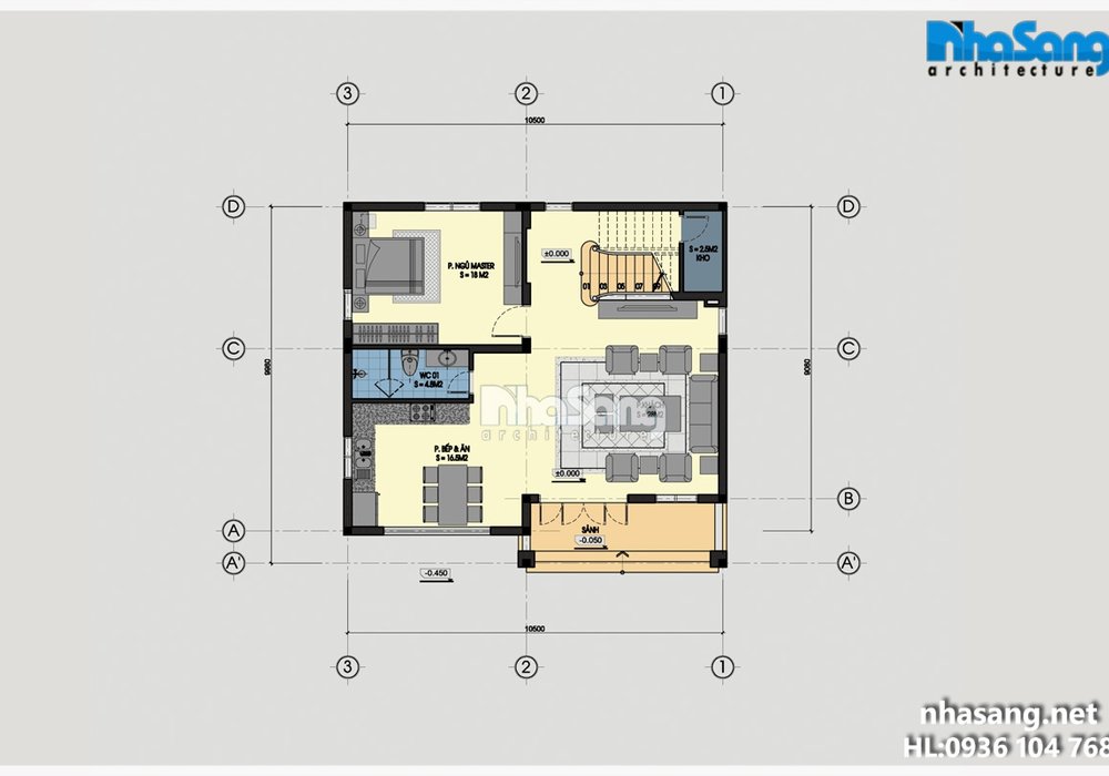 Biệt thự Pháp mặt tiền 10m như khu nghỉ dưỡng sang trọng BT16014
