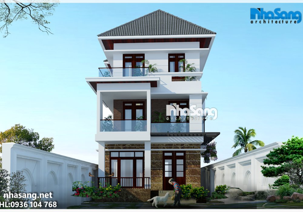 Biệt thự nhà phố đẹp BT16002 - sang trọng toát lên ở mọi góc cạnh