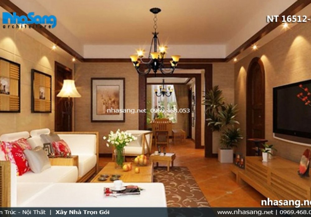 Những mẫu phòng khách đẹp cho nhà nhỏ NT16512