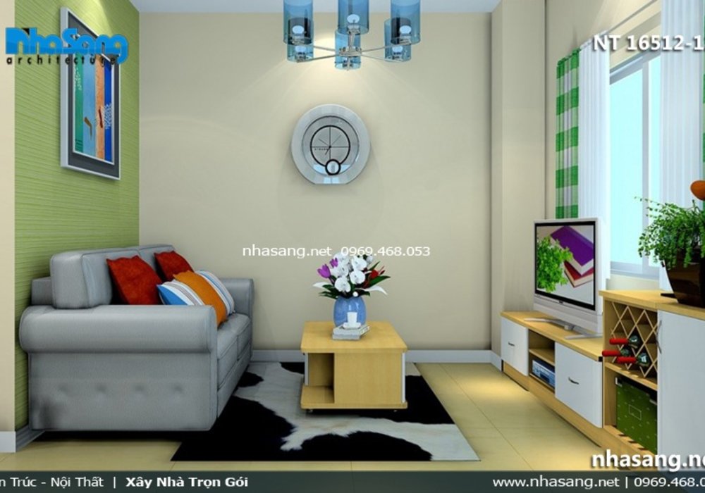 Những mẫu phòng khách đẹp cho nhà nhỏ NT16512