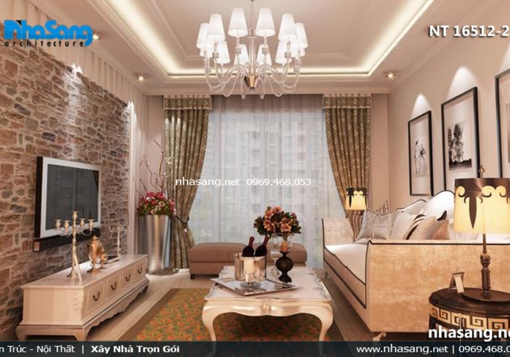 Những mẫu phòng khách đẹp cho nhà nhỏ NT16512