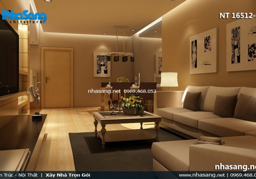 Những mẫu phòng khách đẹp cho nhà nhỏ NT16512