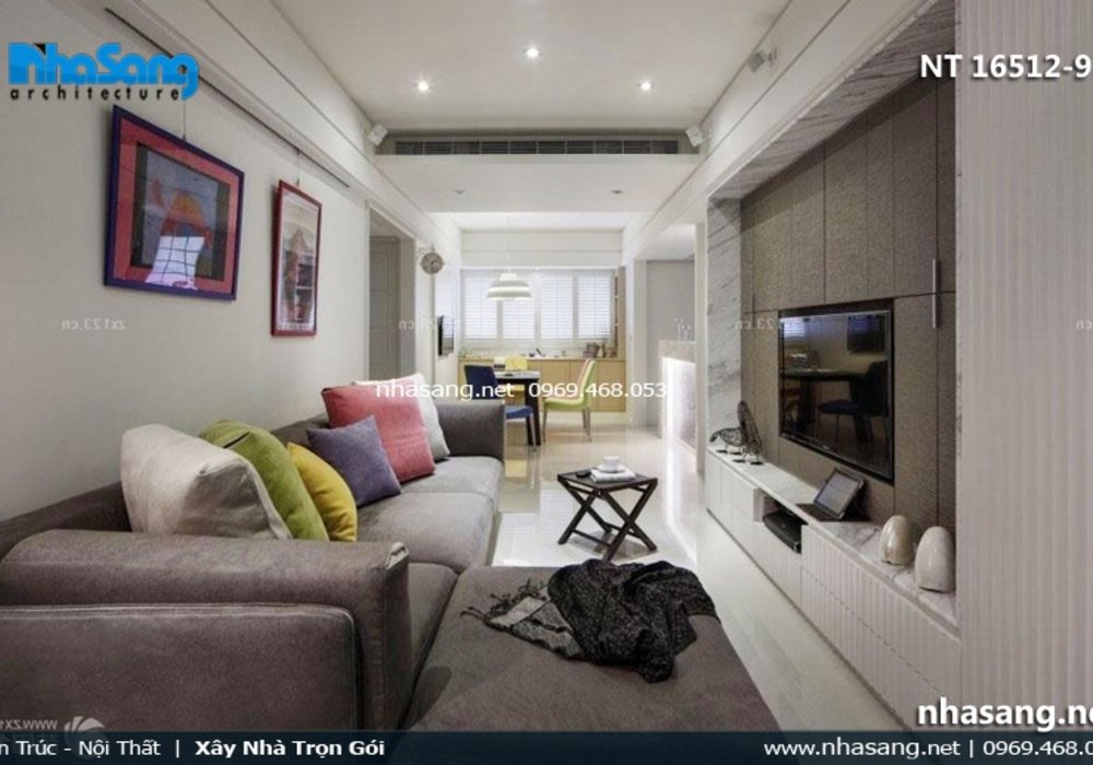 Những mẫu phòng khách đẹp cho nhà nhỏ NT16512