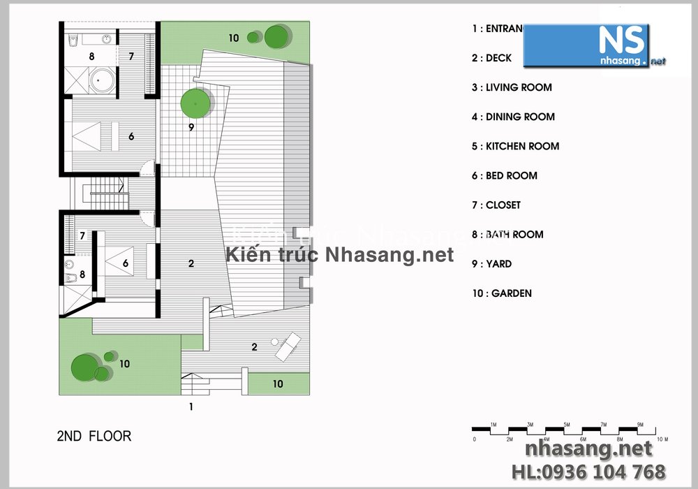 Mẫu thiết kế biệt thự 2 tầng đẹp phong cách hiện đại -kiến trúc nhà phố kiểu pháp