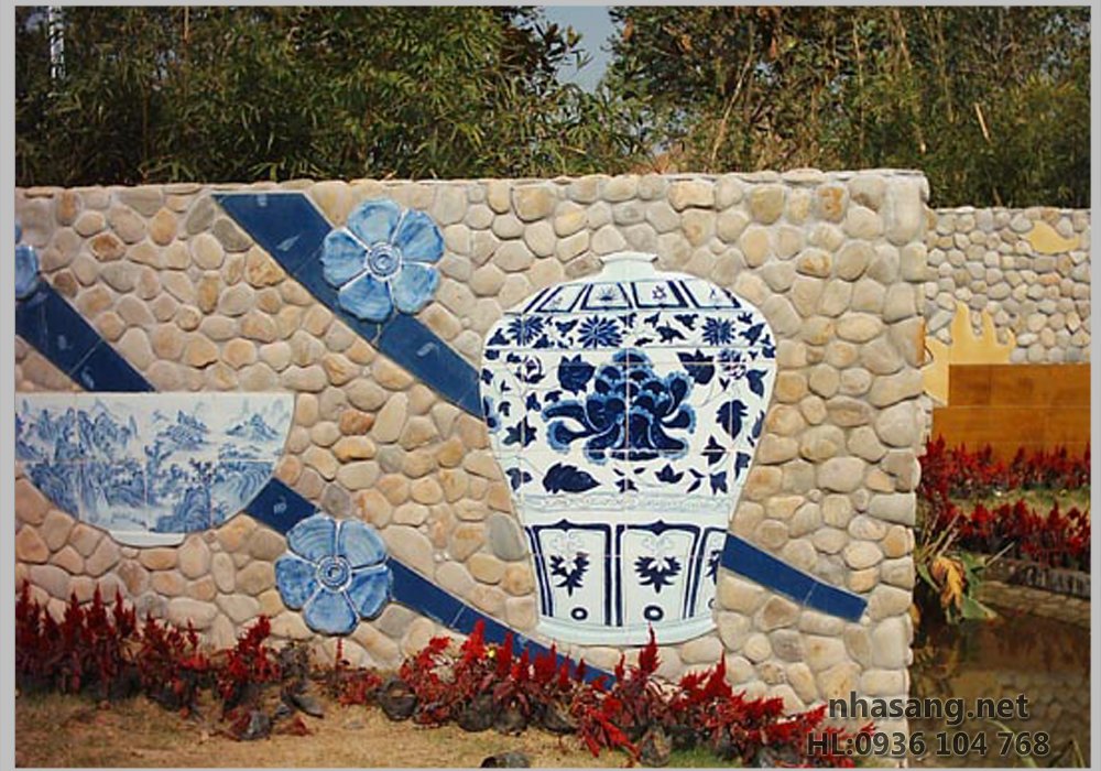 Mẫu tiểu cảnh tường, mẫu trang trí tường đẹp