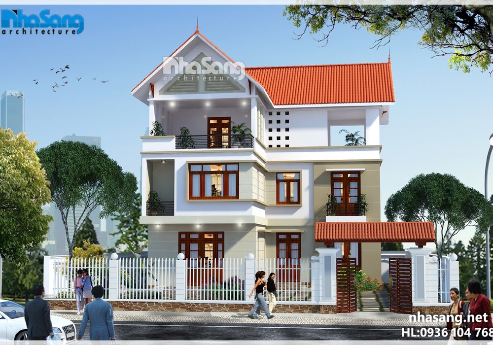 Biệt thự hiện đại kiểu Pháp?