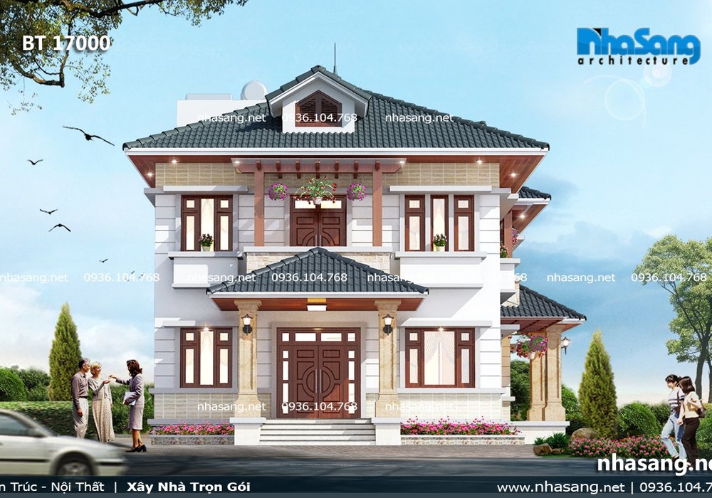 Biệt thự vườn nghỉ dưỡng tuổi già BT17000