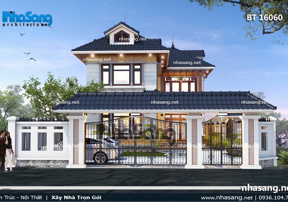 Biệt thự vườn nghỉ dưỡng đại gia đình cuối tuần BT16060