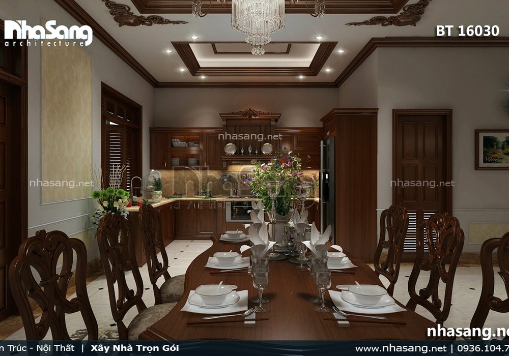 Nội thất gỗ sang trọng NT16030