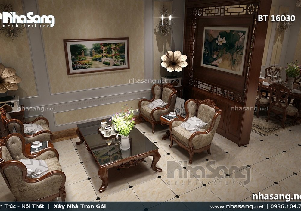 Nội thất gỗ sang trọng NT16030