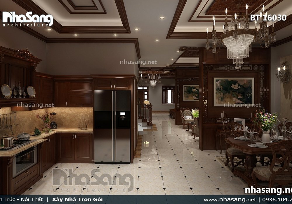 Nội thất gỗ sang trọng NT16030