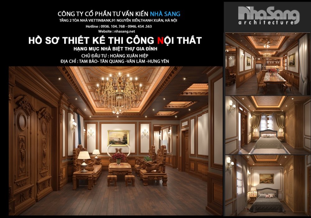Thiết kế hài hòa biệt thự 2 tầng Nhà thờ và xưởng sản xuất BT18109