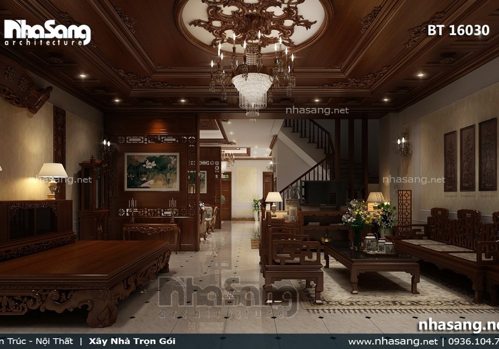 Nội thất gỗ sang trọng NT16030