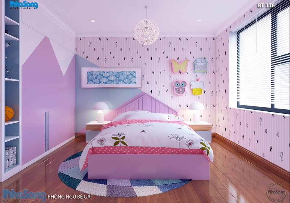 Nội thất biệt thự hiện đại gỗ óc chó sang trọng BT116