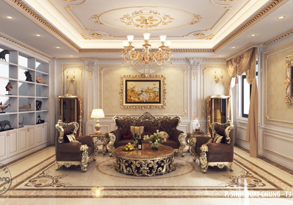 Siêu dinh thự kiểu Pháp thông tầng 500m2/sàn bậc nhất Quảng Ngãi BT145