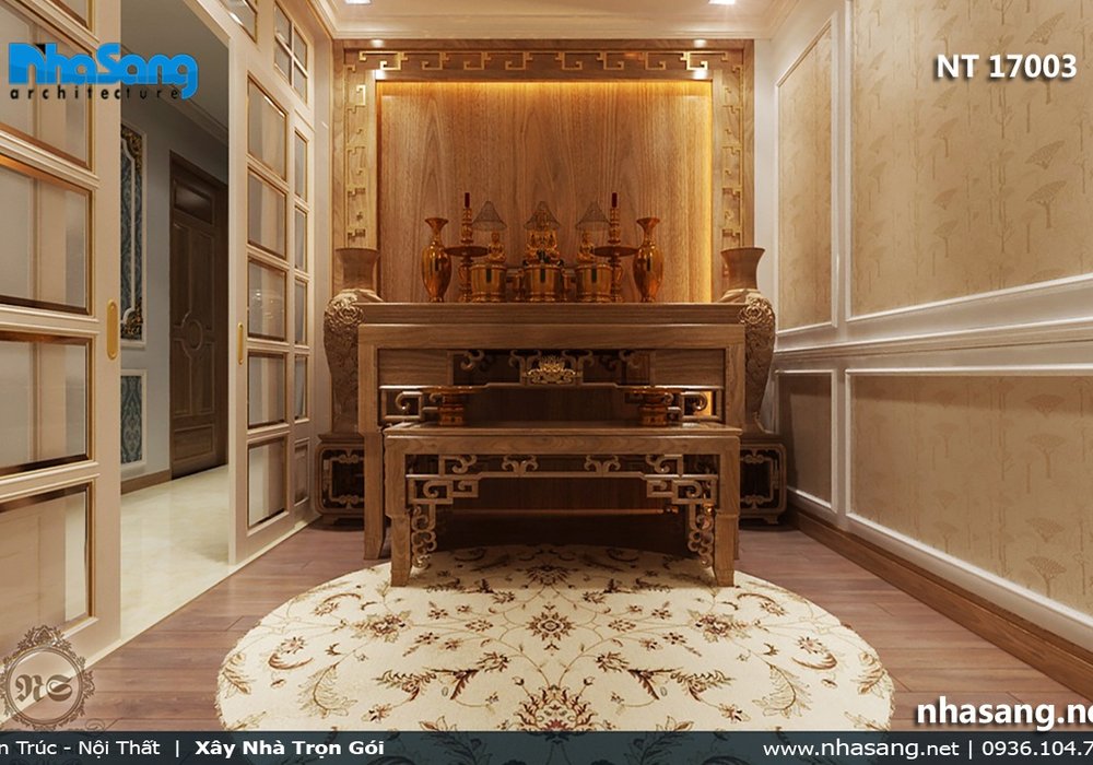 Nội thất biệt thự tân cổ điển đẳng cấp tại Sài Gòn BT17003