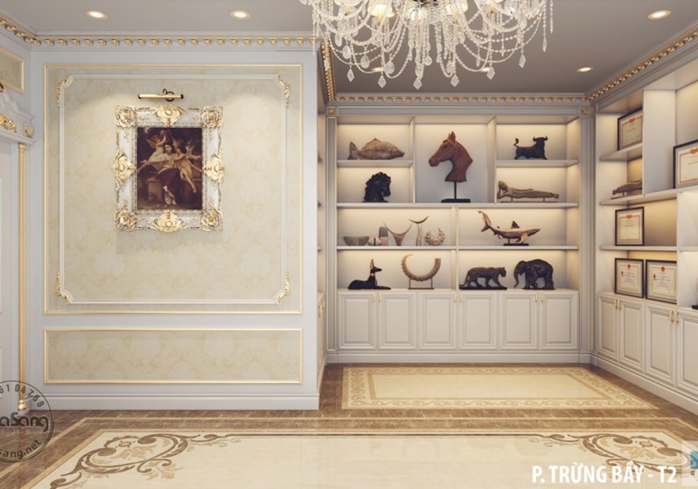 Siêu dinh thự kiểu Pháp thông tầng 500m2/sàn bậc nhất Quảng Ngãi BT145