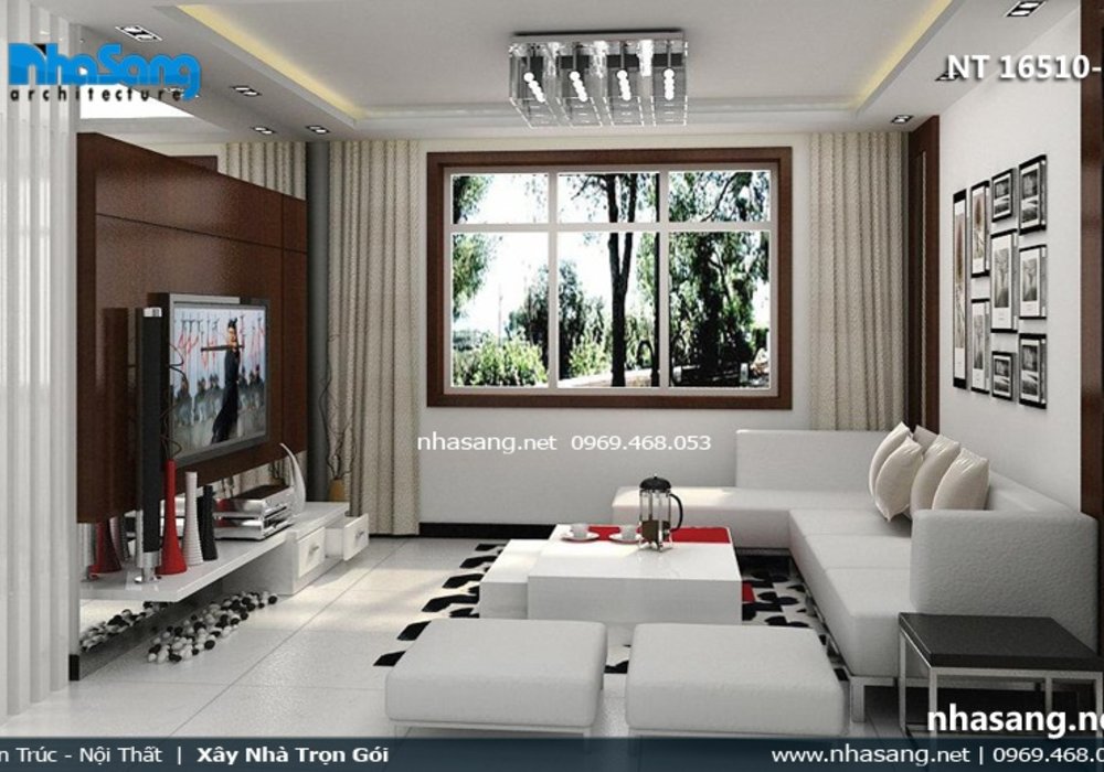 6 Mẫu phòng khách đơn giản mà đẹp NT16510