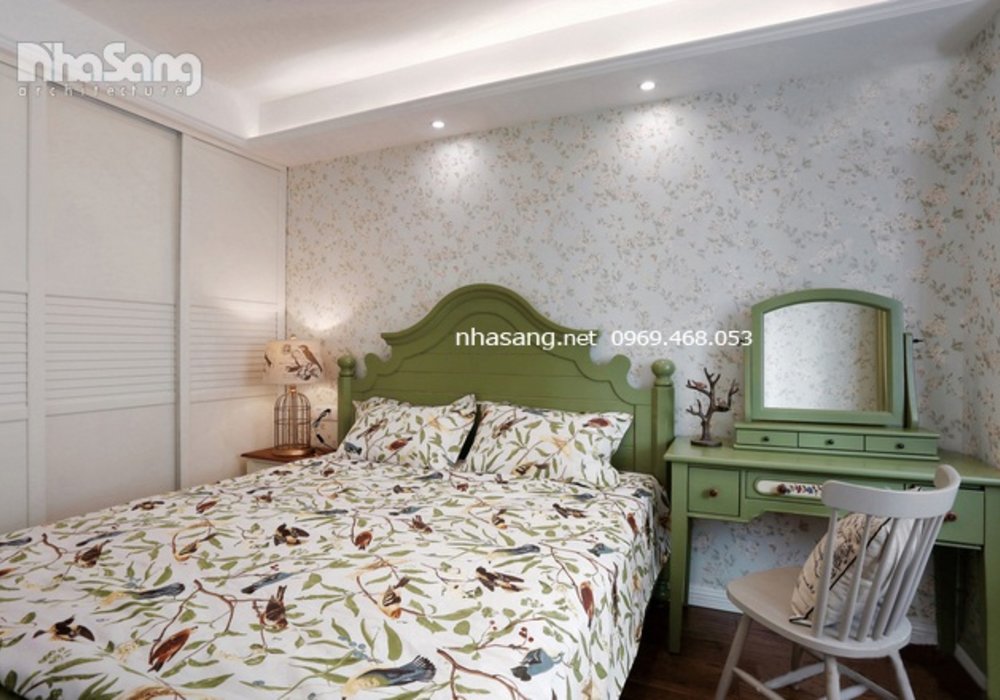 Trang trí nội thất căn hộ chung cư kiểu Mỹ NT16604