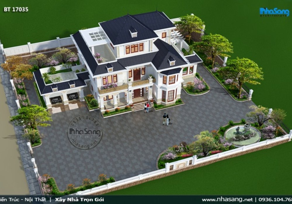 10 Thiết kế biệt thự cao cấp