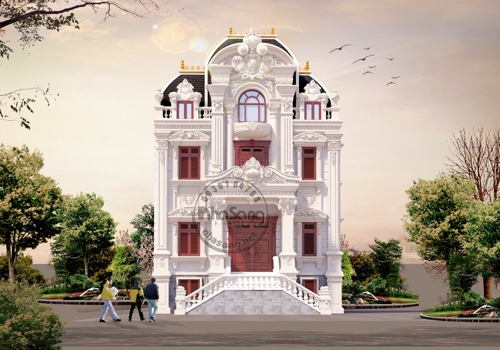 Thiết kế biệt thự cổ điển