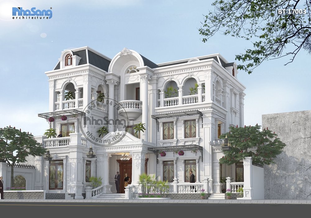 Thiết kế biệt thự cổ điển