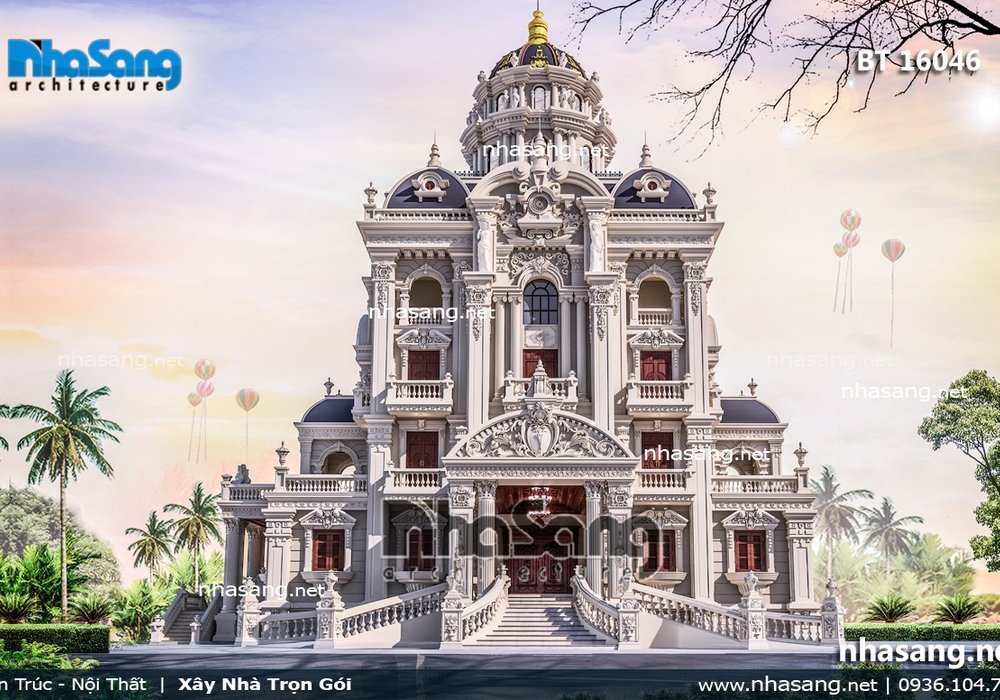 Thiết kế biệt thự cổ điển