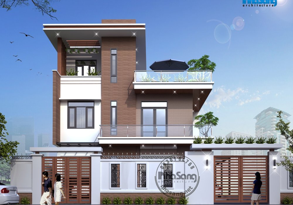 Mẫu thiết kế biệt thự hiện đại được ưa chuộng nhất năm BT117