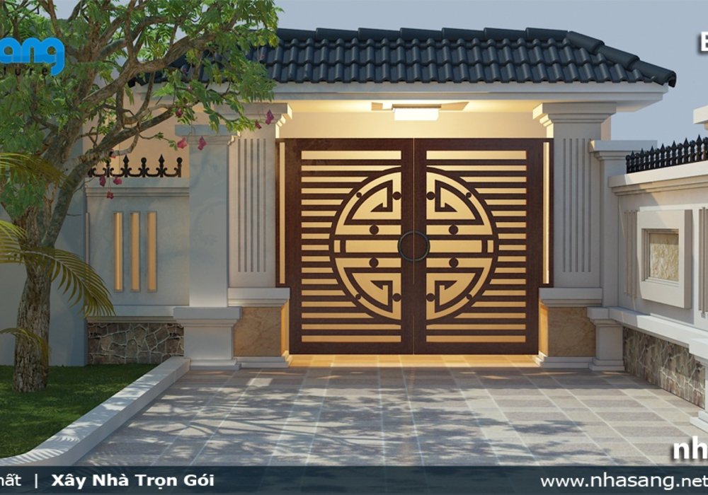 Biệt thự vườn nghỉ dưỡng tuổi già BT17000