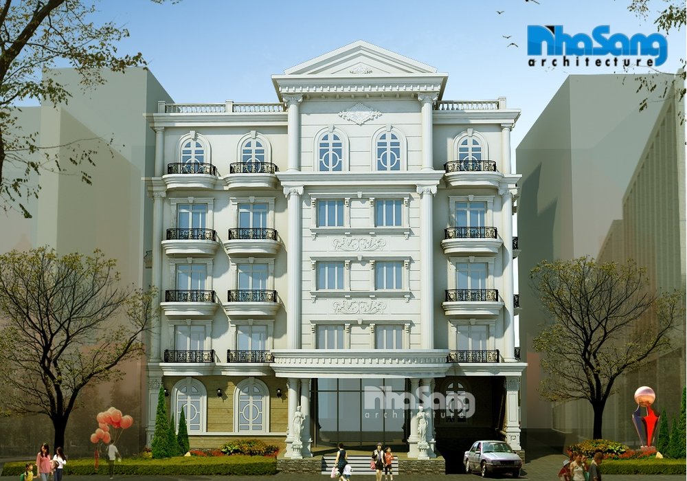 Thiết kế dinh thự Pháp BT15169