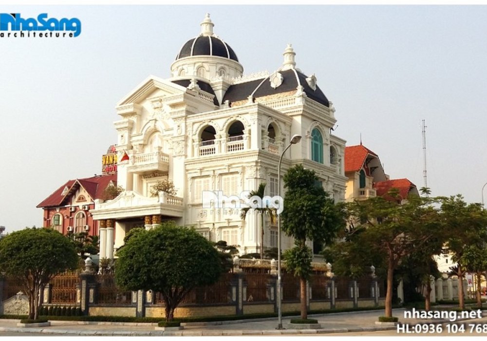 Công trình thực tế biệt thự lâu đài (ST) BT15168