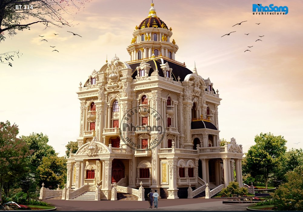 Siêu lâu đài Pháp 300 tỷ tại Củ Chi BT114