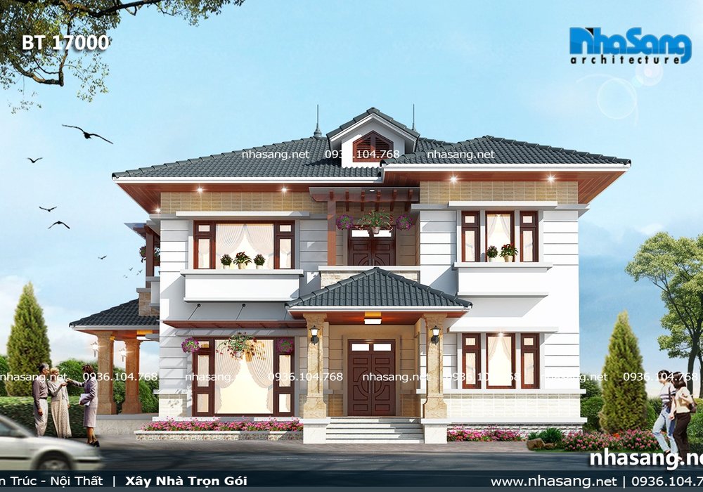 Biệt thự vườn nghỉ dưỡng tuổi già BT17000